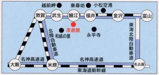 近畿・東海・北陸マップ